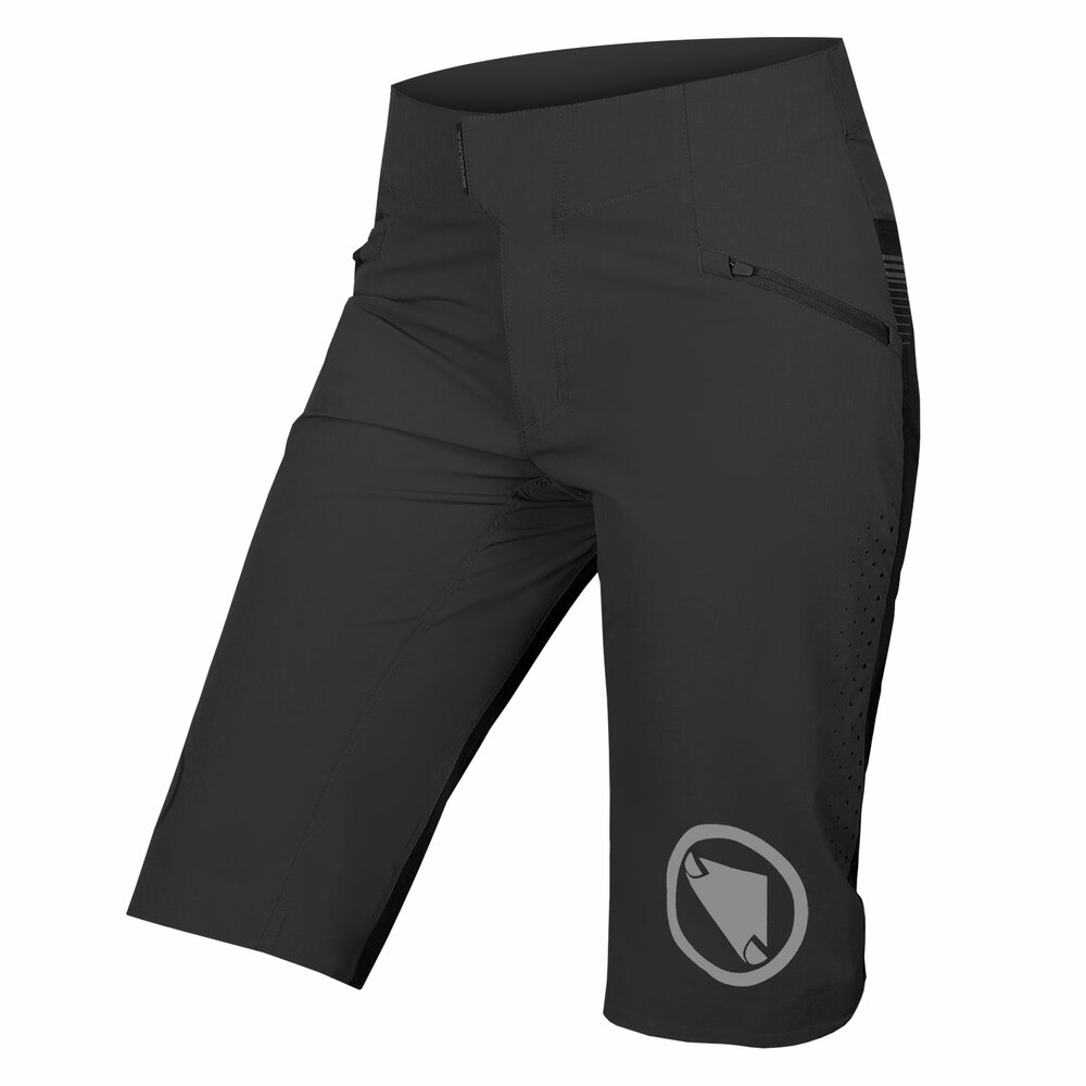 Endura Damen SingleTrack Lite Shorts: Schwarz - XS (Short Fit)