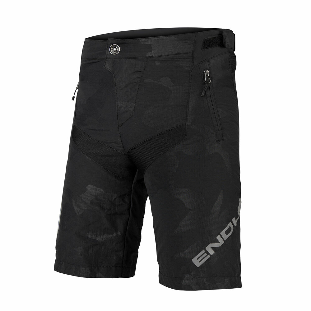 Endura Kinder MT500JR Shorts mit Innenhose: Camouflage-Dunkel - 11-12yrs