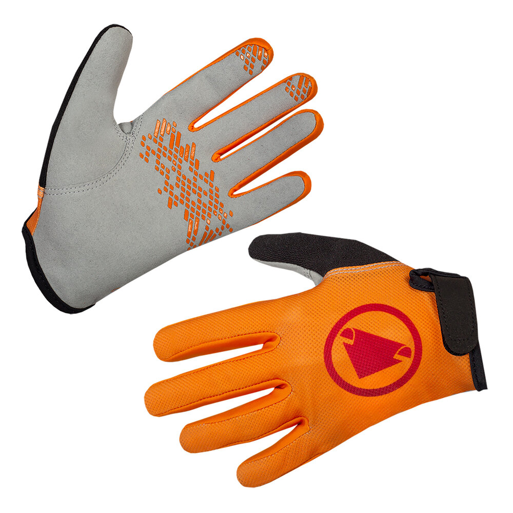 Endura Kinder Hummvee Handschuh: Mandarine  - 11-12yrs