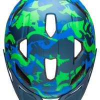 Bell Sidetrack Child Helmet one size matte blue camosaurus Unisex